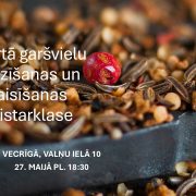 Atvērtā garšvielu iepazīšanas un maisīšanas meistarklase