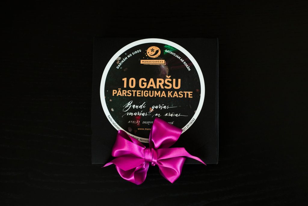 10 Garšu pārsteiguma kaste