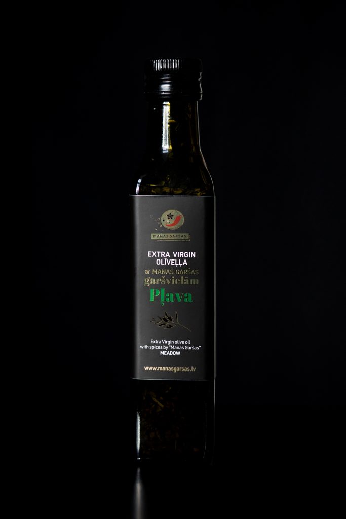 Pļava (Extra Virgin olīveļļa ar garšvielām) (230 ml)