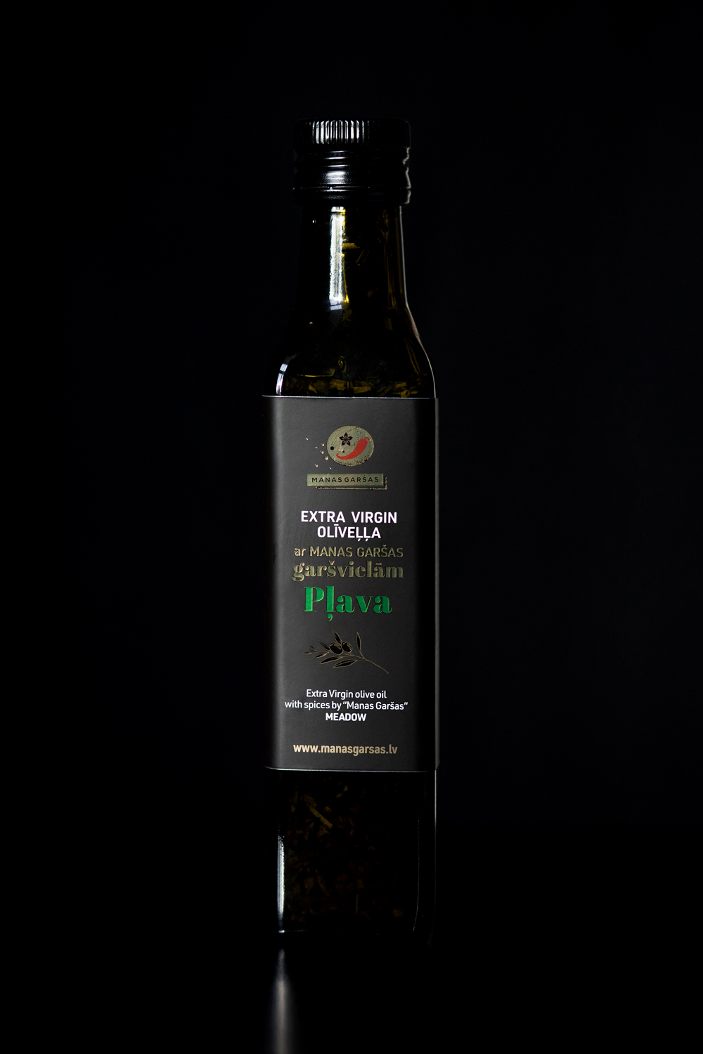 Pļava (Extra Virgin olīveļļa ar garšvielām) (230 ml) - Image 1