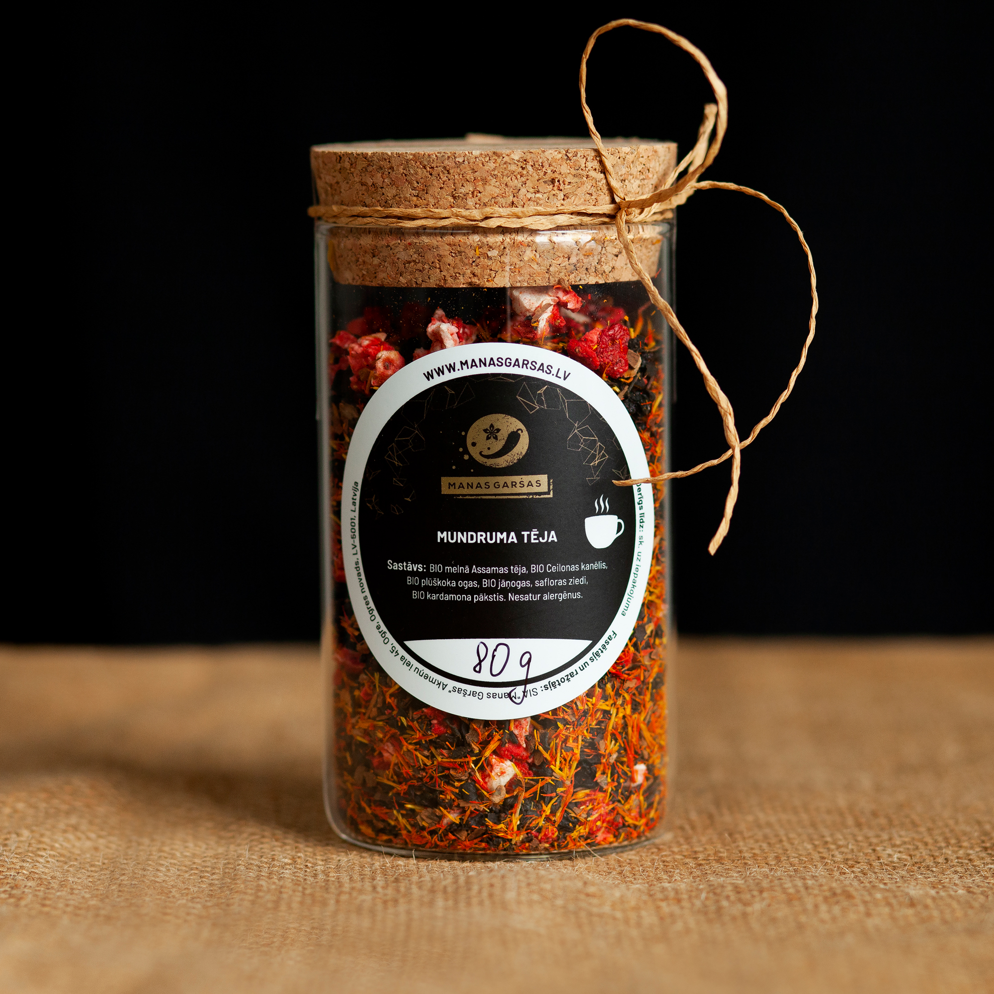 Mundruma tēja (stikla burciņā, 80 g) - Image 1