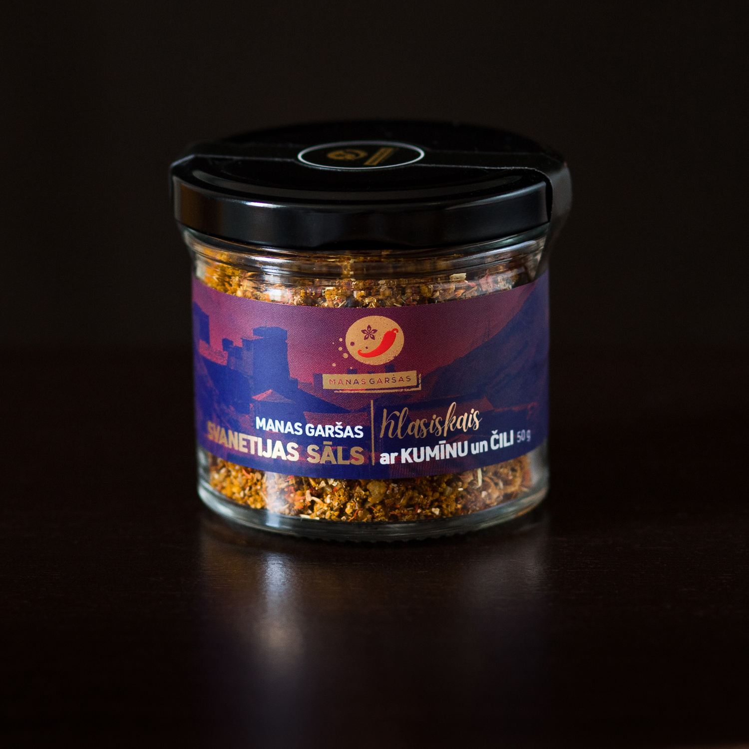 Svanetijas sāls - Klasiskais, 50g - Image 1