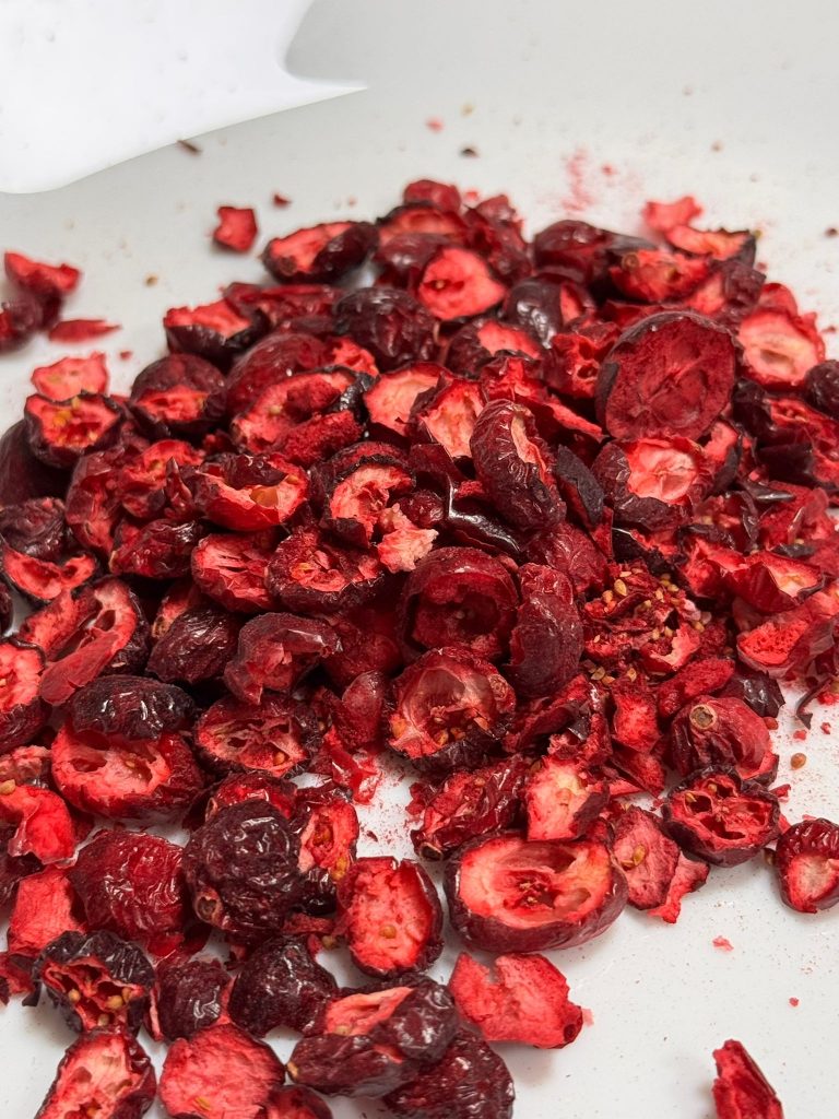 Freeze-dried cranberries, 50g
