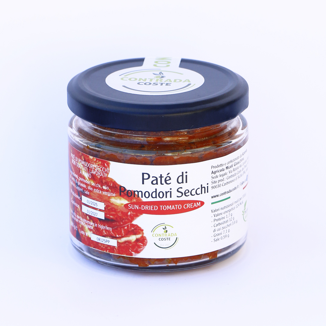 Saulē kaltētu Sicīlijas tomātu krēms, 180 g - Image 1