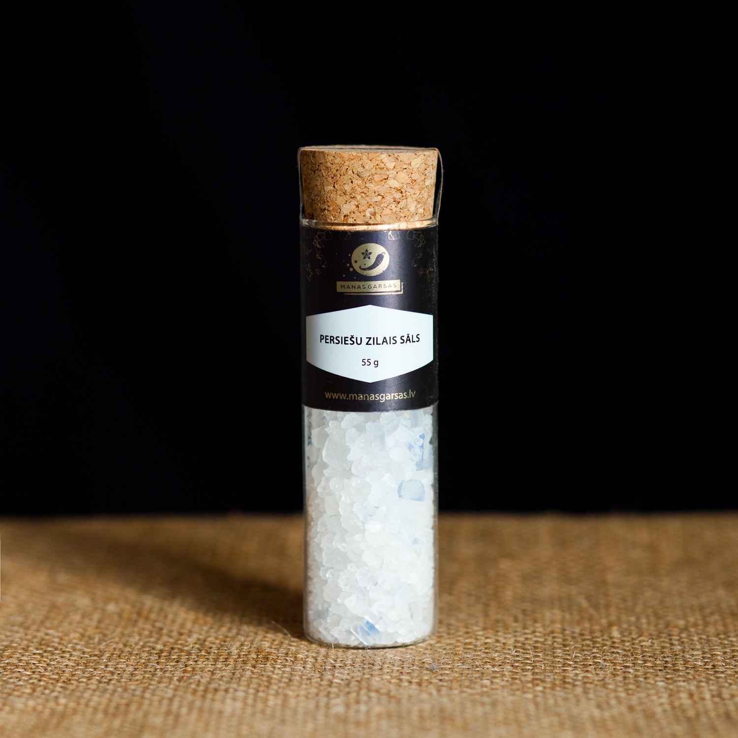 Large Blue Persian Salt Test Tube - Image 1